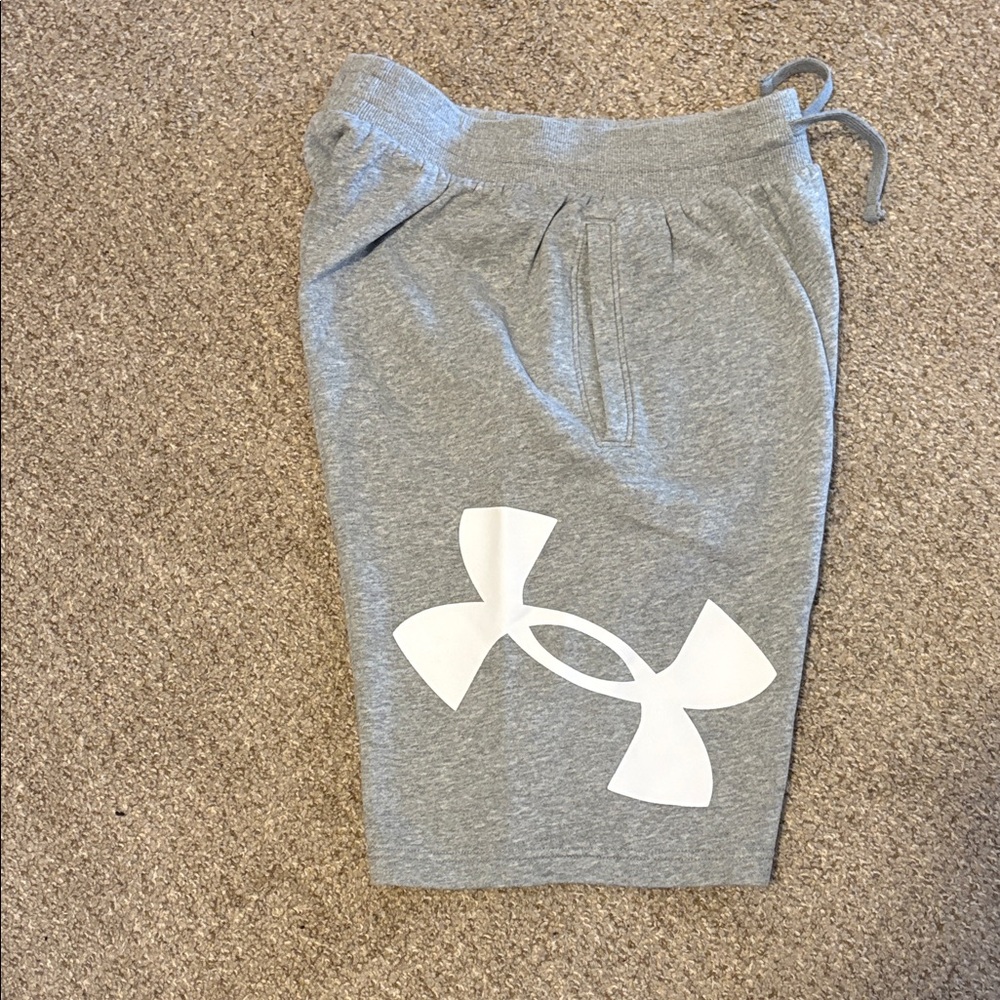 Under Armour Heather Gray Athletic Shorts